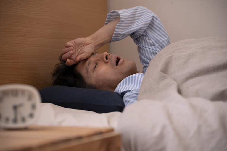 その「いびき」は睡眠時無呼吸症候群かも？